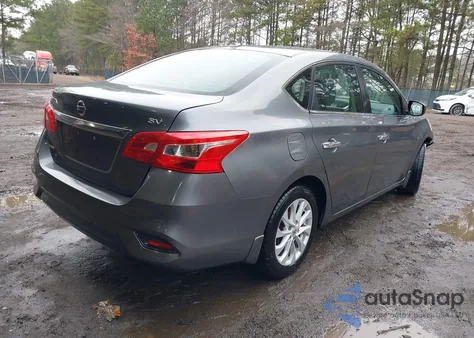 2019 Nissan Sentra Sv из США, поврежденный, VIN 3N1AB7AP0KL604031